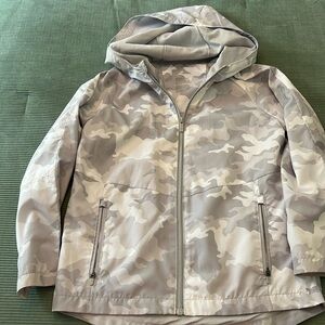 Camo windbreaker